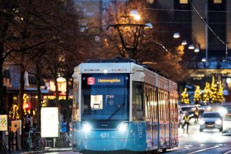 Flexity tram in Gothenburg