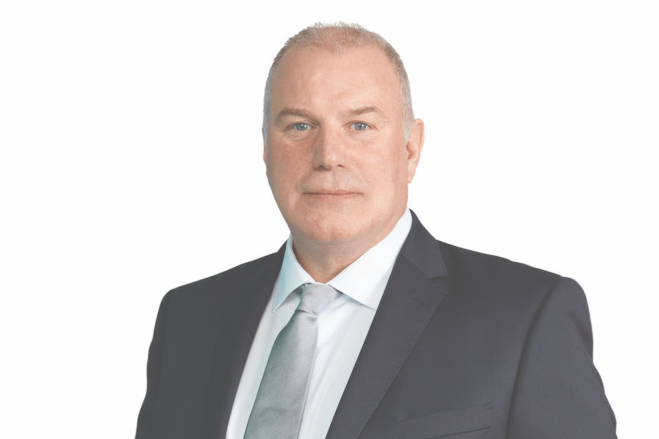 Portrait of Graham Sutherland, CEO of FirstGroup