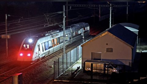 Hitachi Rail testing in France