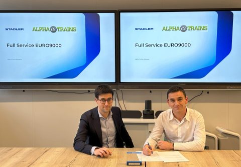 Contract signing between Alpha Train and Stadler