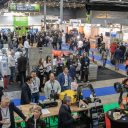 The packed exhibition floor at RailTech Europe 2024
