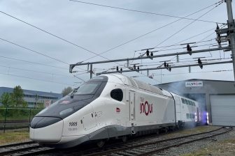 SNCF unveils future TGV INOUI livery at Alstom factory