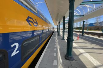 NS train in the Netherlands