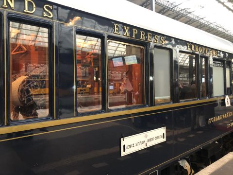 Venice Simplon Orient Express in Amsterdam.