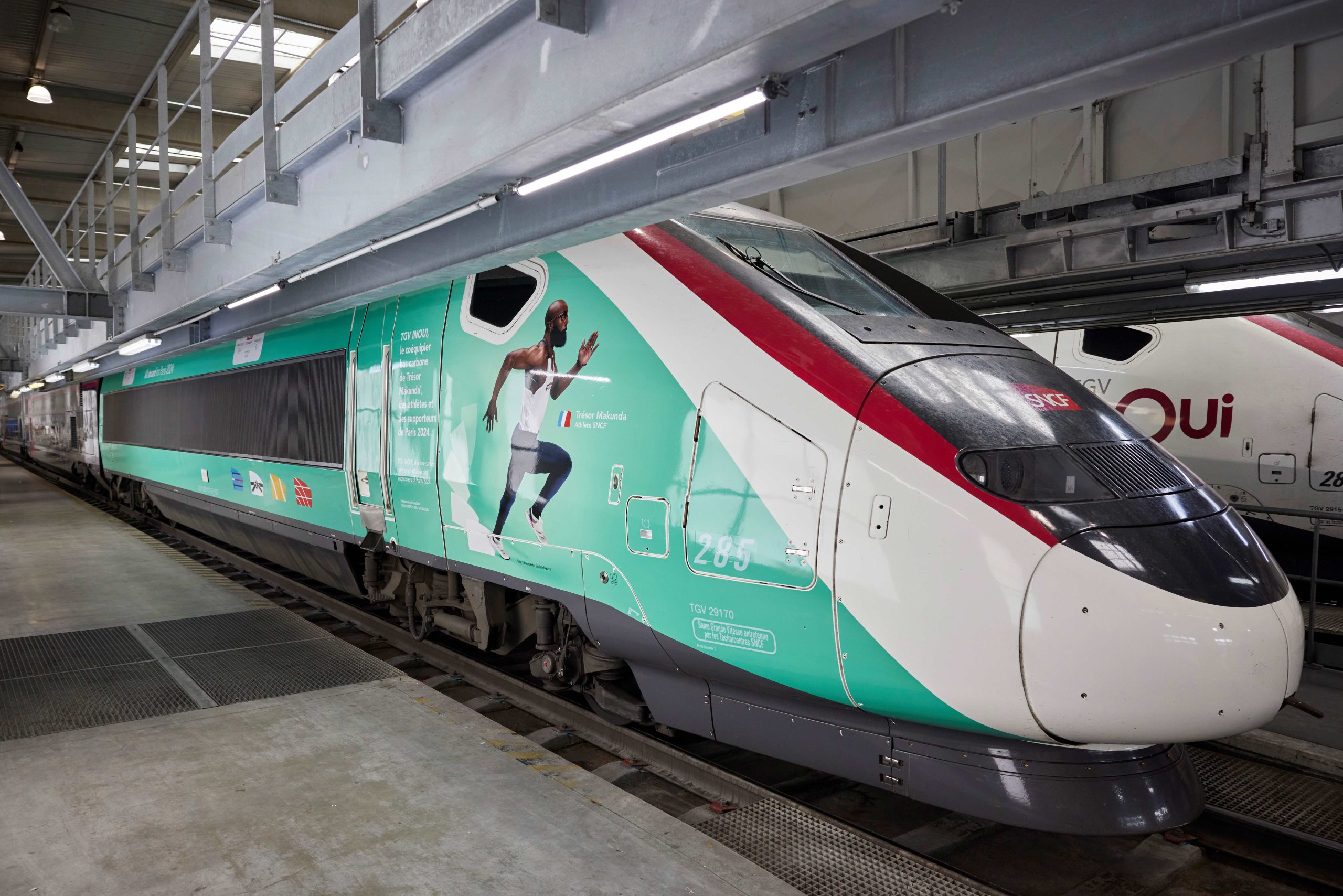 New TGV exterior design for the Paris Olympics (Photo: SNCF / Maxime Huriez)