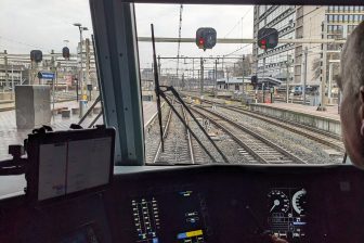 The intercity The Hague-Eindhoven runs on the HSL, on which ERTMS has already been implemented.